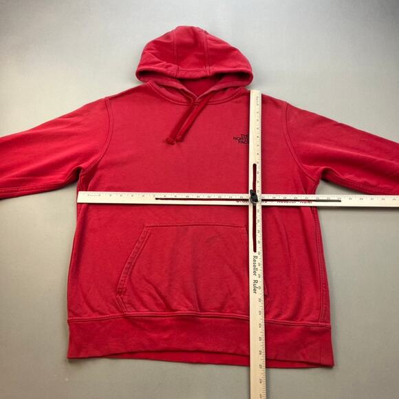 The North Face Hoodie Sweatshirt Adult Medium Red Never Stop Exploring Hiking - Picture 9 of 12